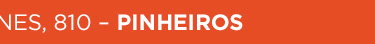 Rua Joaquim Antunes, 810 – Pinheiros
