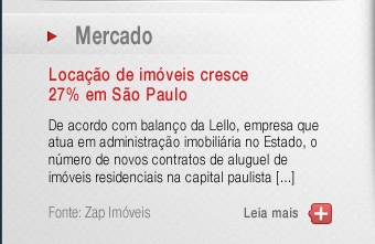 Locação de imóveis cresce 27% em São Paulo
