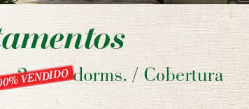 Apartamentos de 69m, 90m(vendido) e cobertura