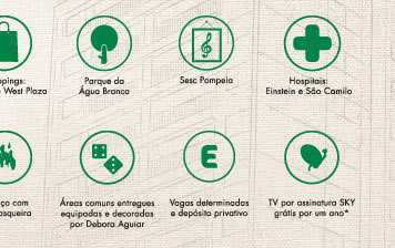 arredores do Praça Pompéia