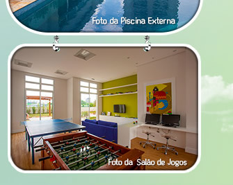 Foto do Salão de Jogos