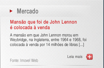Mansão que foi de John Lennon é colocada à venda