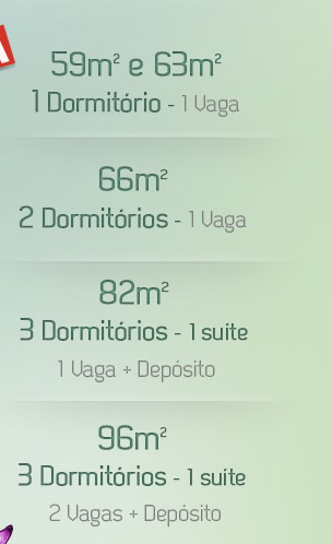 Apartamentos disponíveis