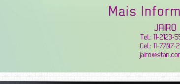 Mais Informações: Jairo - 11 2123-5568/ 11 77072375