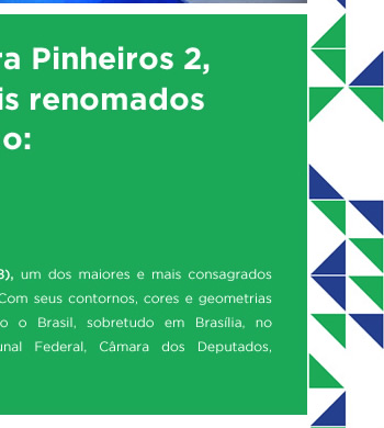 Arte Arquitetura Pinheiros 2 conta com os mais renomados profissionais, como: