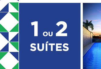 1 ou 2 suítes