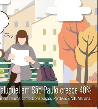 Procura de Universitrios por aluguel sobe 40%