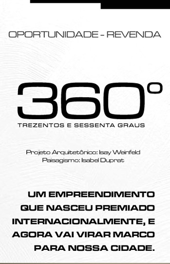 Um empreendimento que nasceu premiado internacionalmente, e agora vai virar marco para a nossa cidade.