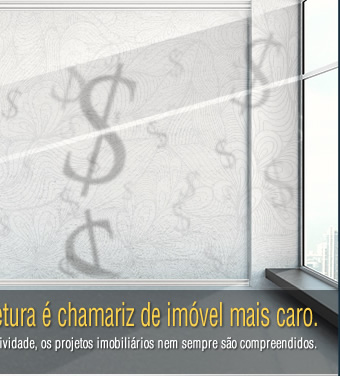 Arte integrada é chamariz de imóvel mais caro.