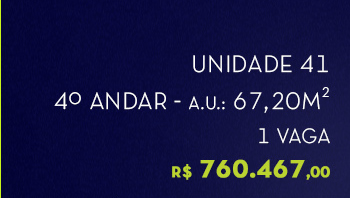 Unidades disponíveis