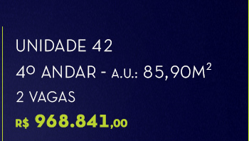 Unidades disponíveis