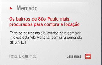 Os bairros de São Paulo mais procurados para compra e locação