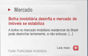 Bolha imobiliária desinfla e mercado de imóveis se estabiliza