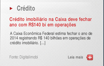 Crédito imobiliário na Caixa deve fechar ano com R$140 bi em operações