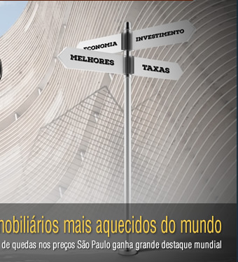 São Paulo - um dos mercados imobiliários mais aquecidos do mundo