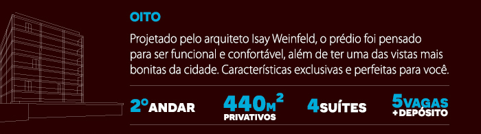 2 andar - 440m privativos - 4 suites - 5 vagas