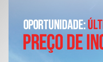 Oportunidade: últimas unidades com preço de incorporador