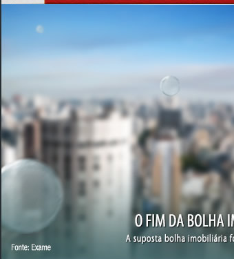 O Fim da bolha imobiliária do Brasil em uma imagem
