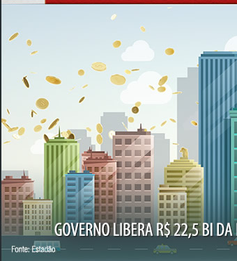 Governo libera R$ 22,5 Bi da poupança para crédito imobiliário.