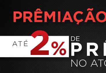 Comissão 3% no ato. Mais até 1% de prêmio