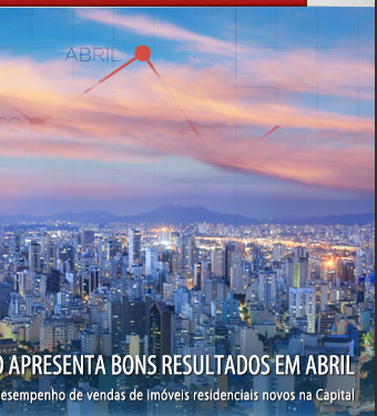 Mercado imobiliário de São Paulo apresenta bons resultados em abril