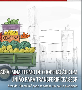 Haddad assim termo de cooperação com união para transferir CEAGESP