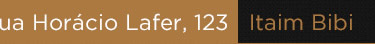 Rua Horácio Lafer, 123 - Itaim Bibi