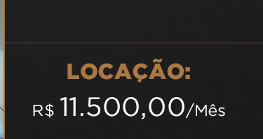 Locação R$ 11.500,00/mês