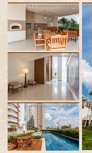 Fotos das áreas comuns do Empreendimento