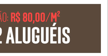 Comissão: 2 locações