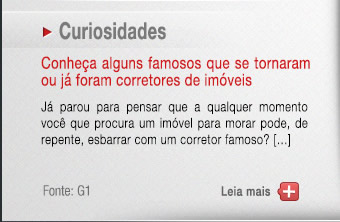 Conheça alguns famosos que se tornaram ou já foram corretores de imóveis
