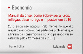 Manual da crise: como sobreviver a juros, inflação, desemprego e impostos em 2016