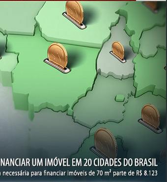 Qual é a renda necessária para financiar um imóvel em 20 cidades do Brasil