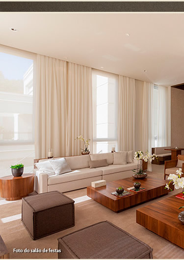 Fotos do salão de festas