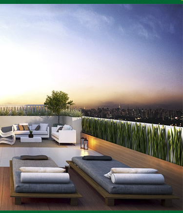 Perspectiva ilustrada da Cobertura