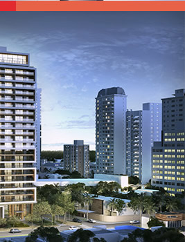 Perspectiva ilustrada da Fachada