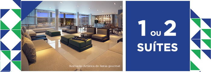 1 ou 2 suítes