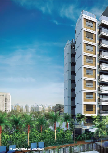 Perspectiva Ilustrada da fachada