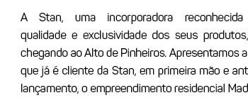 80 a 180m2 - 2 ou 3 vagas - depósito privativo