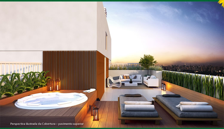 Perspectiva ilustrada da Cobertura