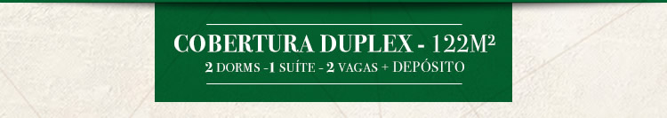 Cobertura Duplex - 122m2