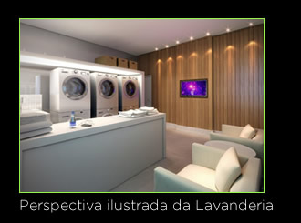 Perspectiva Ilustrada da Lavanderia