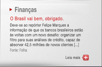 O Brasil vai bem, obrigado