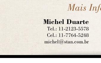 Mais Informações: Michel Duarte