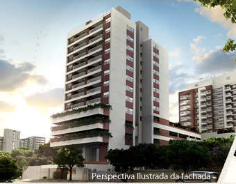 Perspectiva Ilustrada da Fachada