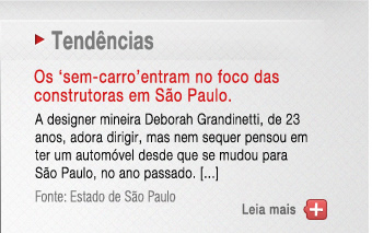 Os ‘sem-carro’entram no foco das construtoras em São Paulo