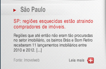 SP: regiões esquecidas estão atraindo compradores de imóveis