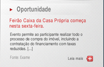 Feirão Caixa da Casa Própria começa nesta sexta-feira