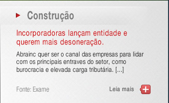 Incorporadoras lançam entidade e querem mais desoneração
