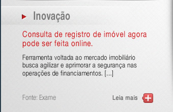 Consulta de registro de imóvel agora pode ser feita online